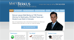 Desktop Screenshot of mattberkus.com